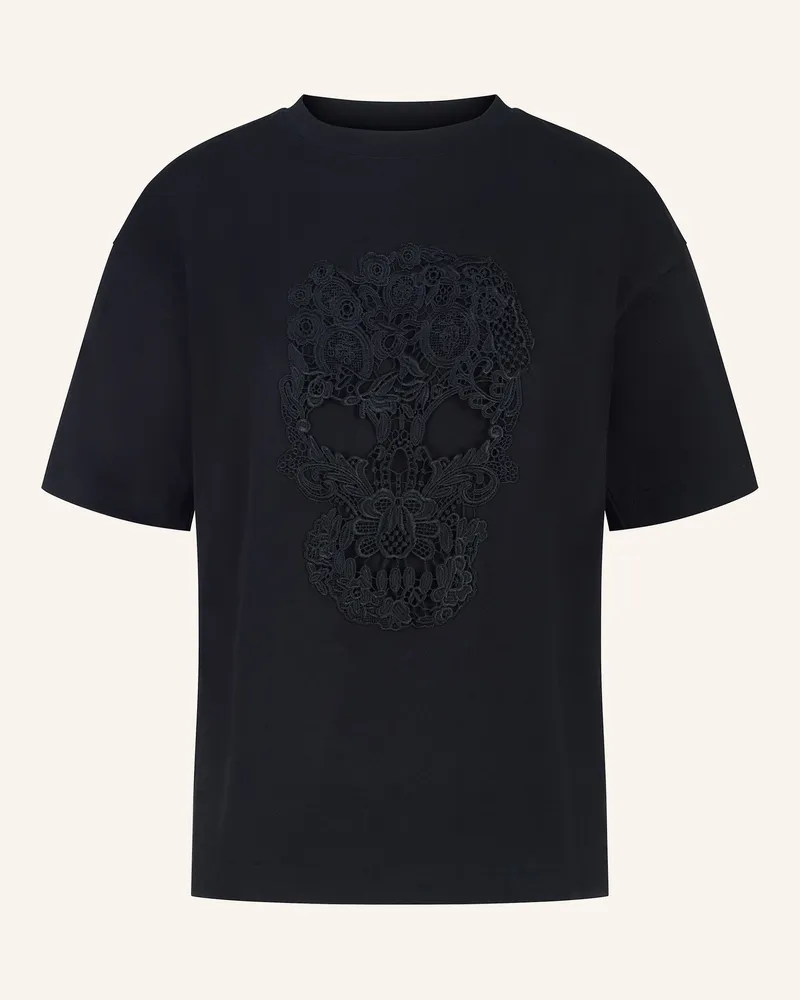 Helene Galwas Oversize T-Shirt Linda schwarz Schwarz