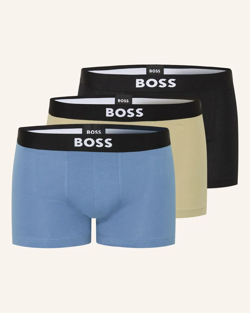 HUGO BOSS 3er-Pack Boxershorts One gruen Oliv