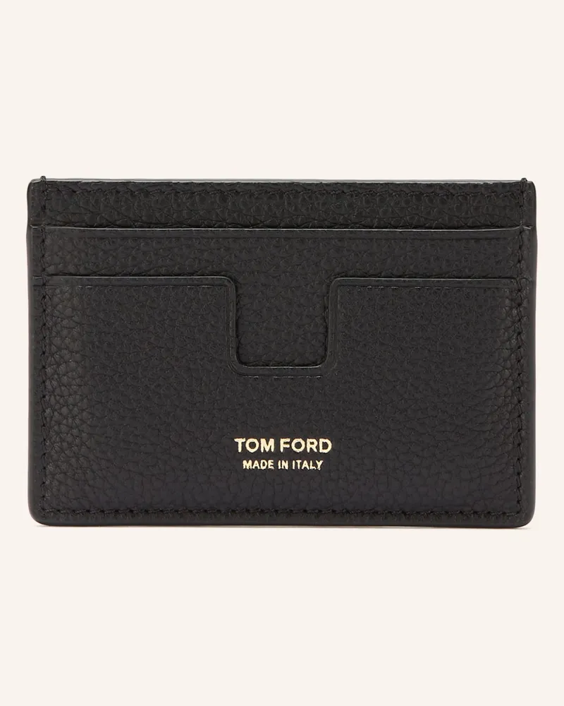 Tom Ford Kartenetui schwarz Schwarz