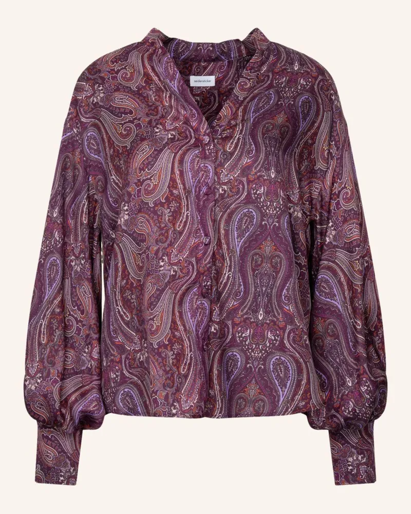 Seidensticker Ausgestellte Bluse lila Lila