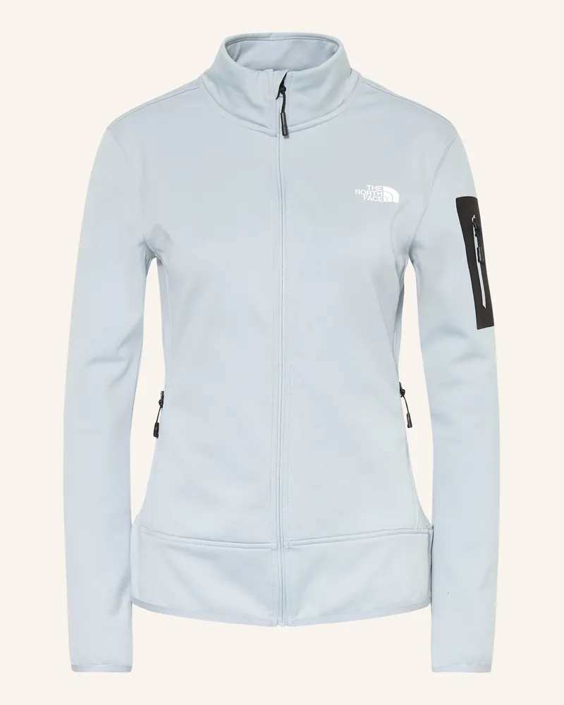 The North Face Fleecejacke Mistyescape grau Hellblau