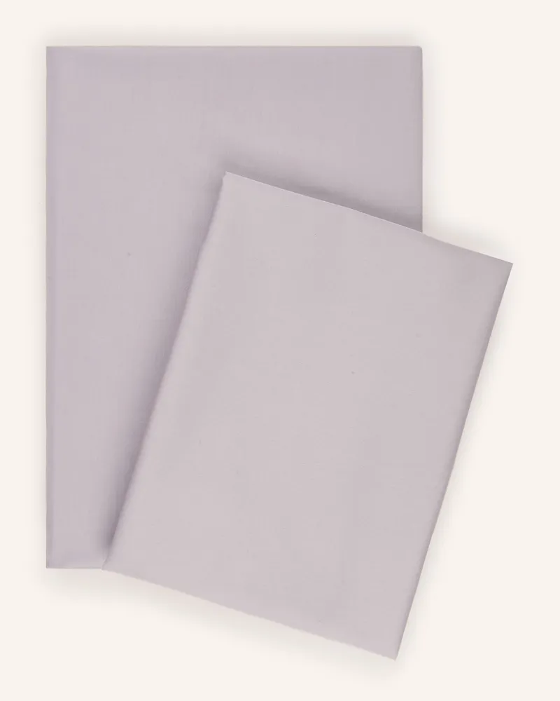 elegante Bettwäsche Simple grau Grau