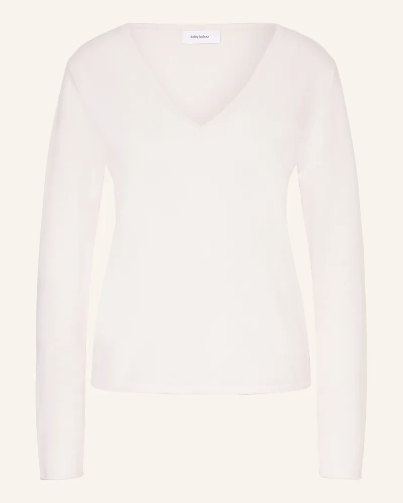Darling Harbour Cashmere-Pullover Offwhite
