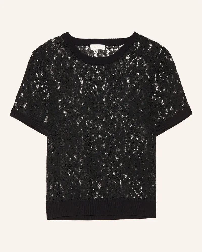 Darling Harbour Blusenshirt Aus Spitze schwarz Black
