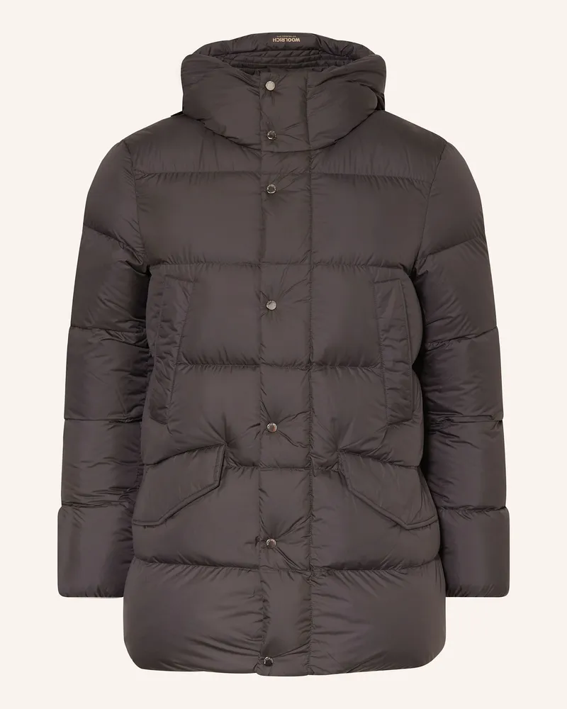 Woolrich Daunenmantel Cloud Davis schwarz Schwarz