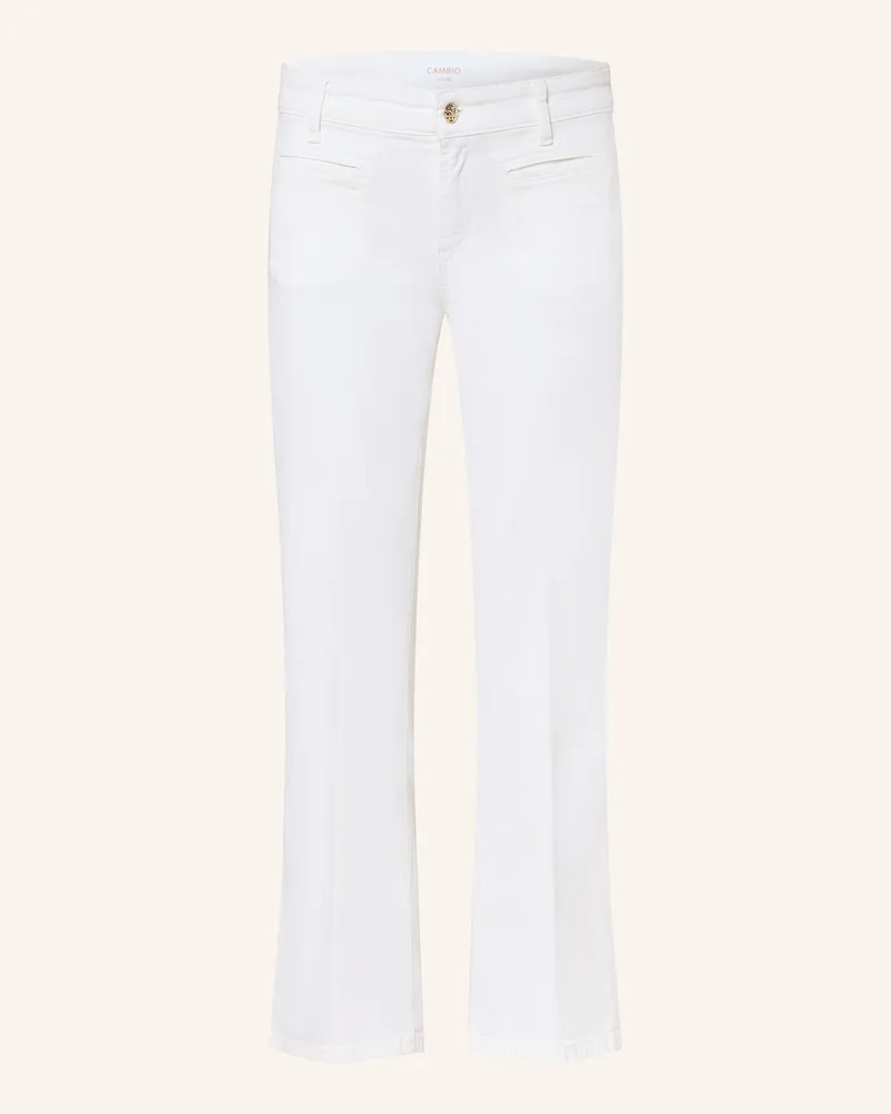 Cambio Wide Leg Jeans Tess weiss 5113