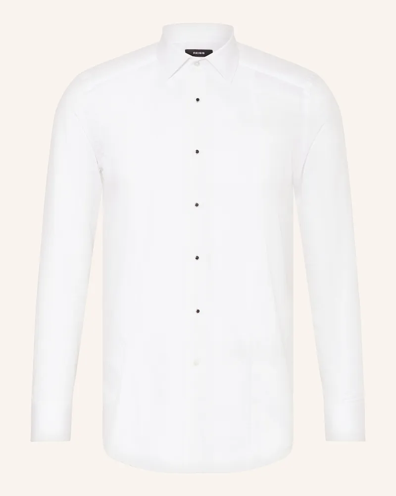 Reiss Smoking-Hemd Slim Fit weiss Weiss