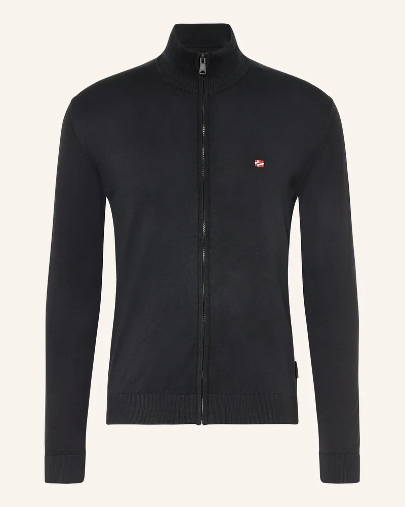 Napapijri Strickjacke DECATUR FZ Schwarz