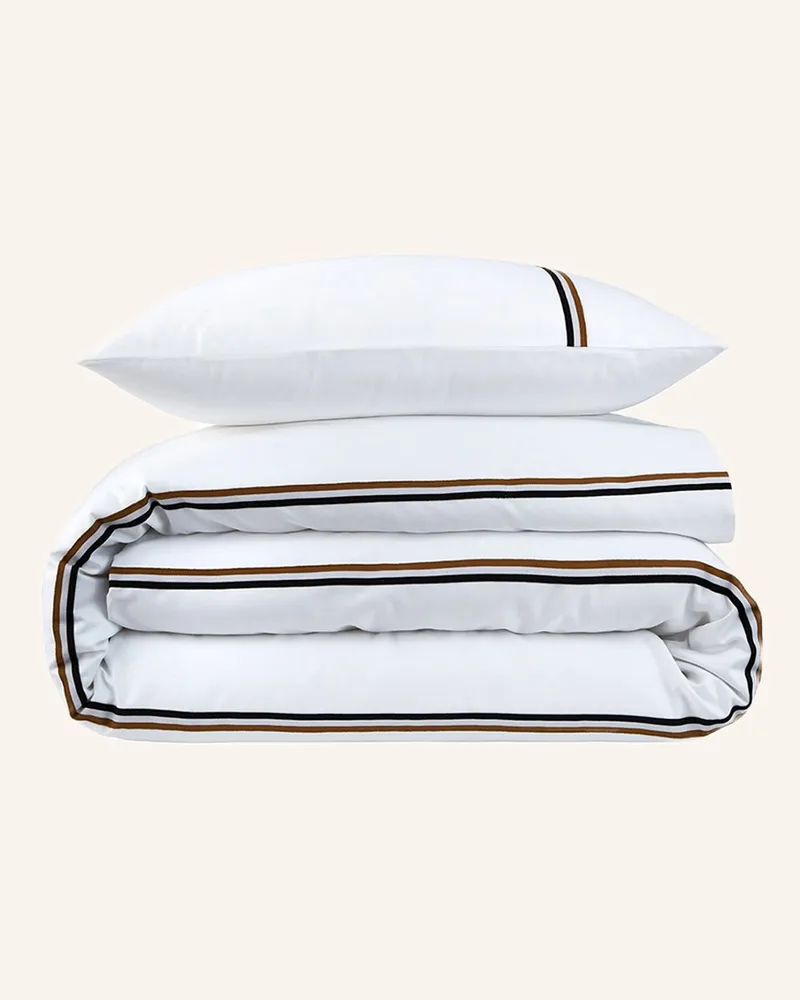 HUGO BOSS Bettwäsche Set Blinea weiss Weiss