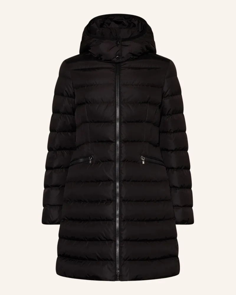 Moncler Daunenparka CHARPAL mit abnehmbarer Kapuze Schwarz