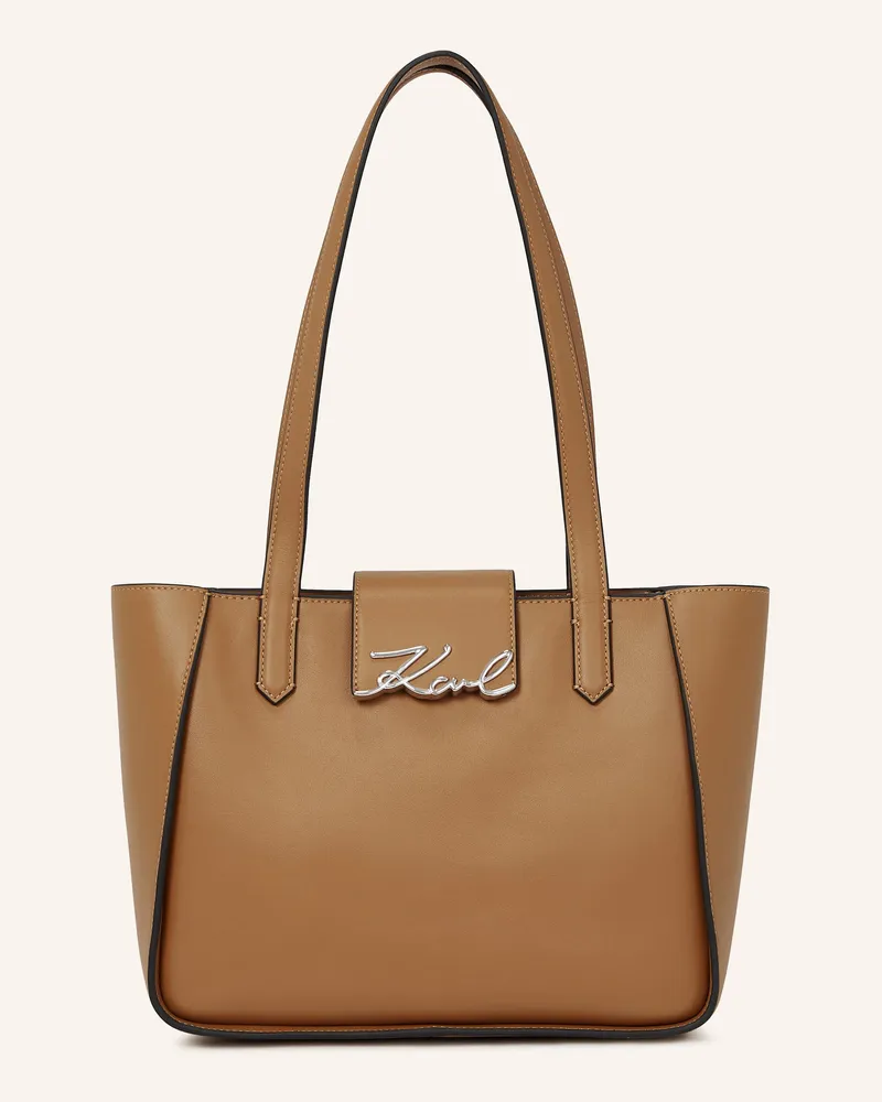 Karl Lagerfeld Handtasche Camel