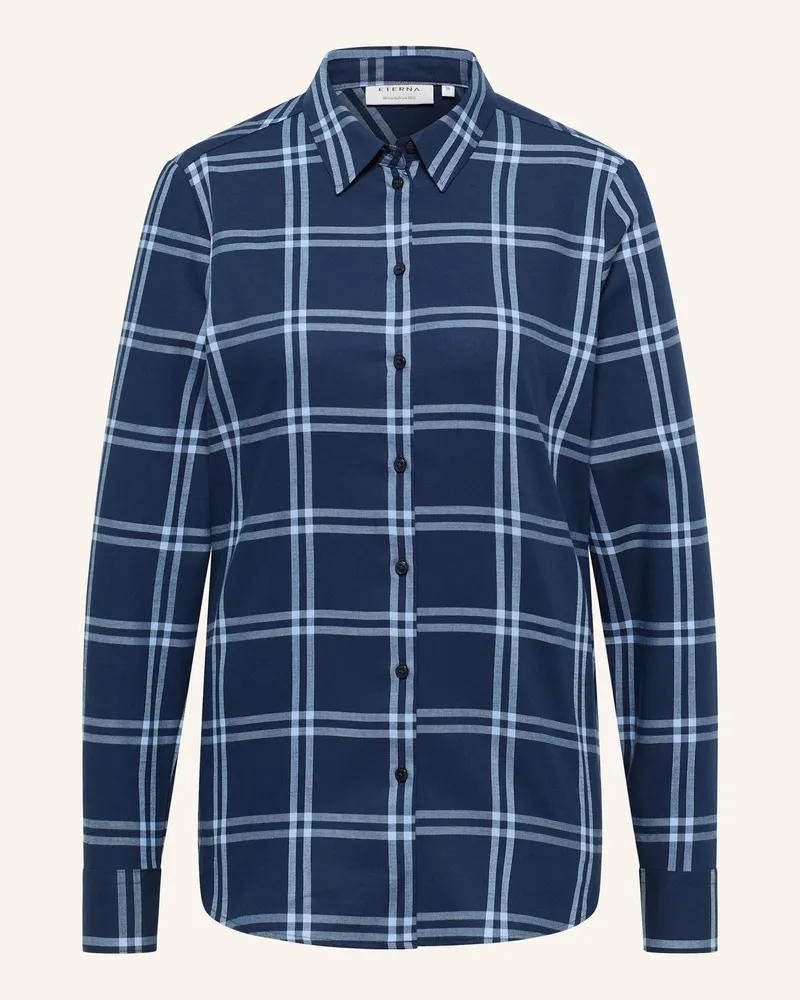 Eterna Bluse REGULAR FIT Dunkelblau