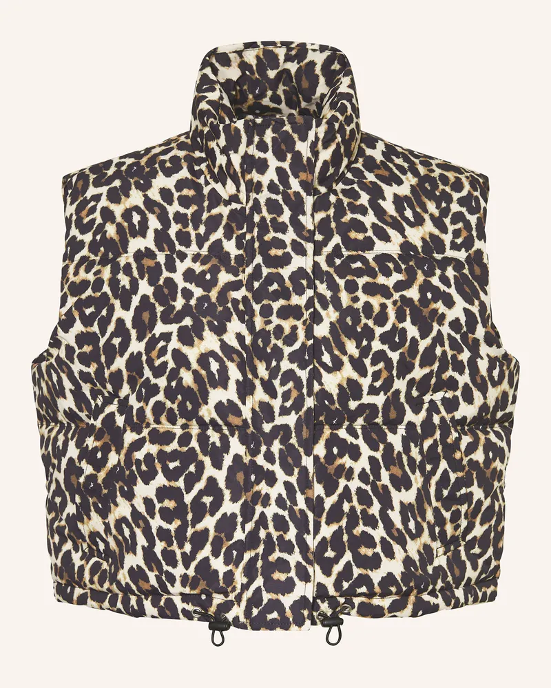 Lollys Laundry Steppweste SADALL Hellbraun