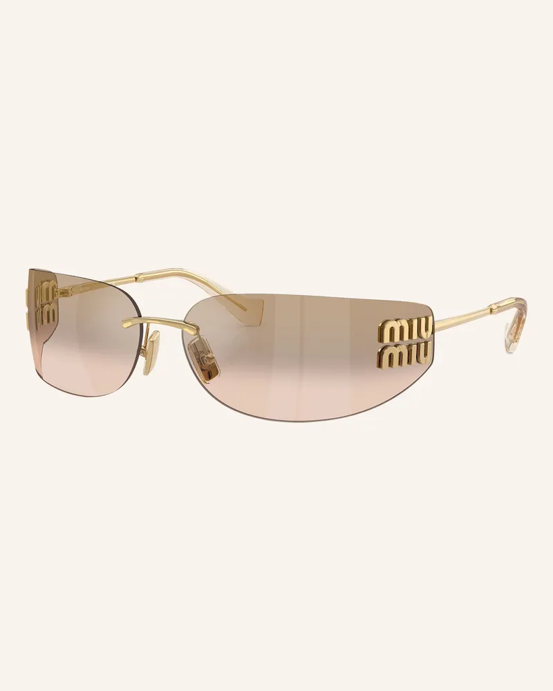 Miu Miu Sonnenbrille Mu a51s gold 5ak20p
