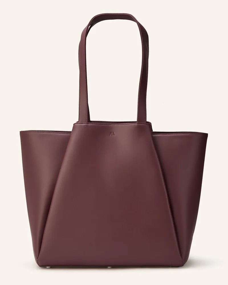 KAAI Shopper PYRAMID Dunkelrot