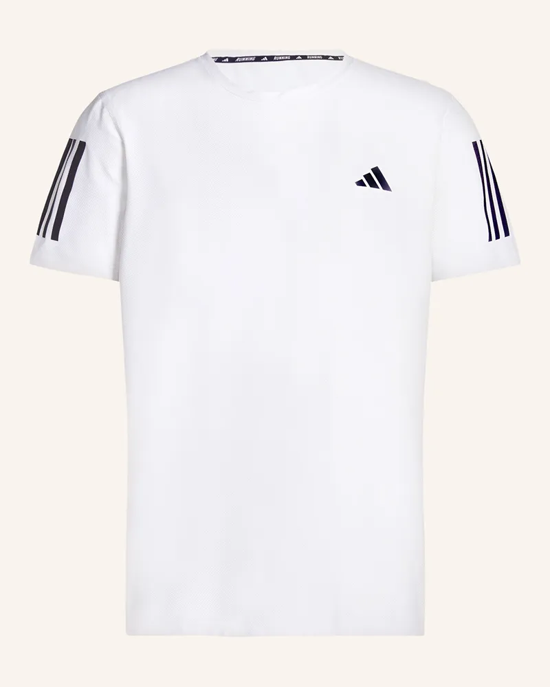 adidas Laufshirt OWN THE RUN Weiss