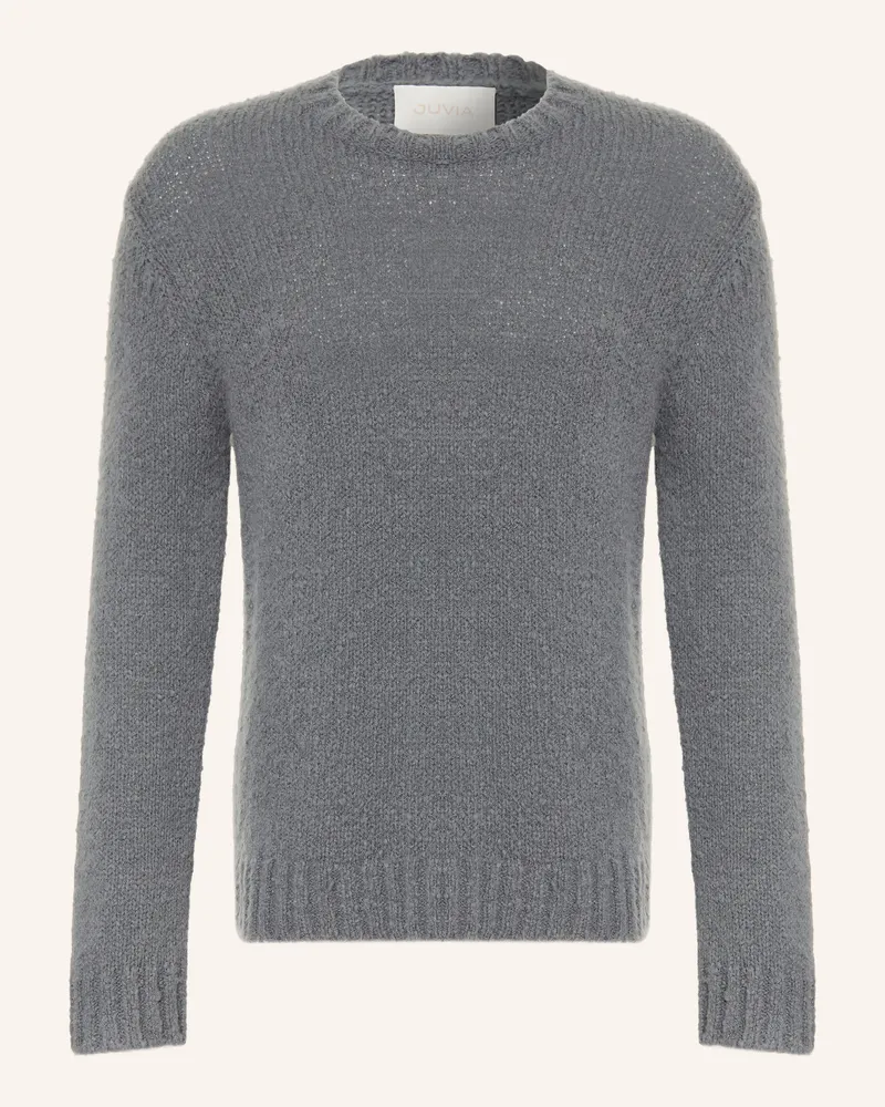 Juvia Pullover Robert Aus Merinowolle grau Grau