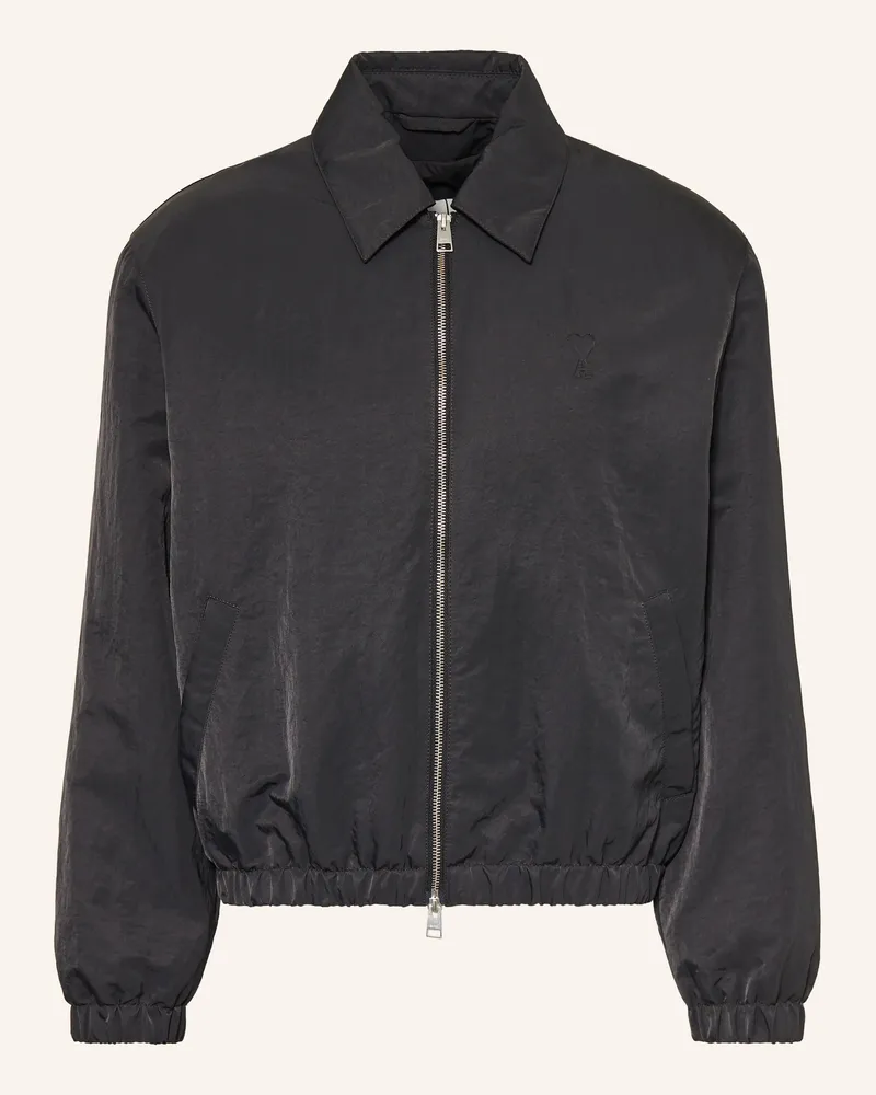 AMI Paris Blouson Dunkelgrau