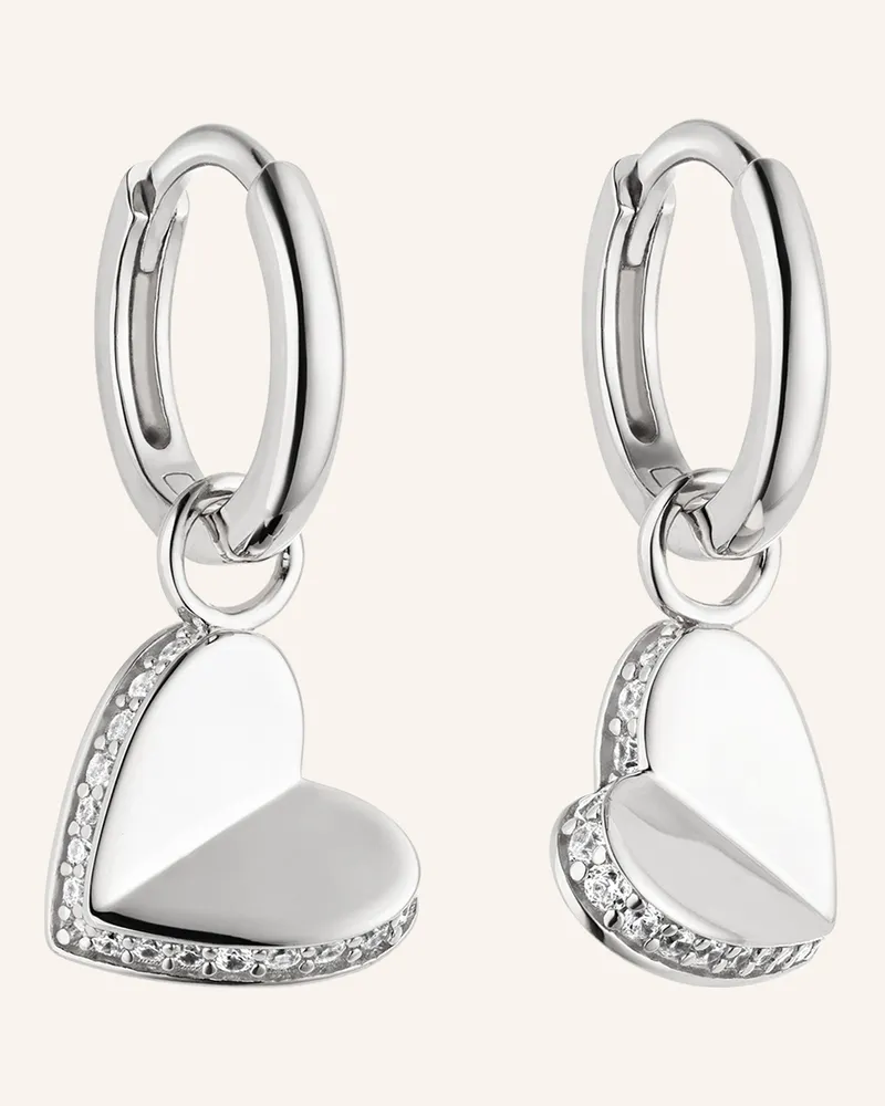 S.Oliver Creolen  aus  925er Sterlingsilber Silber