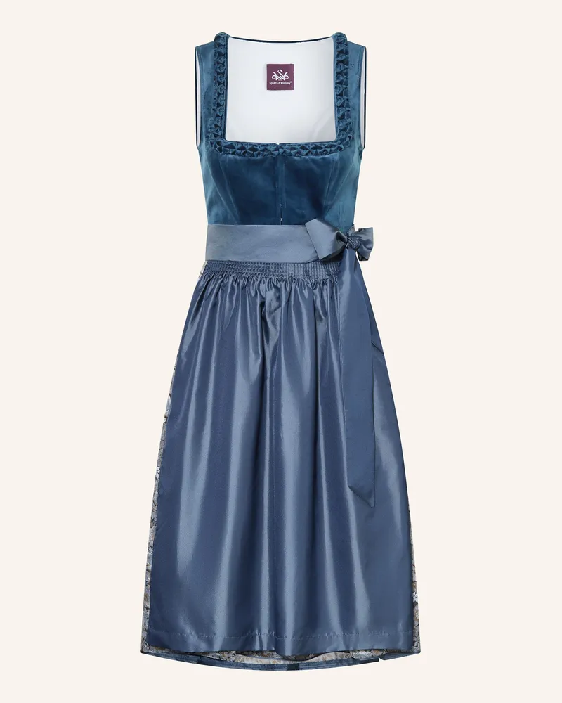 Spieth & Wensky Dirndl GLORIA Dunkelblau