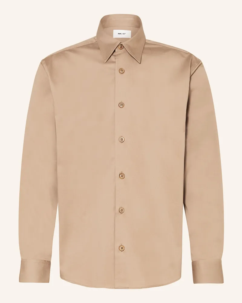 NN 07 Hemd QUINSY Comfort Fit Beige