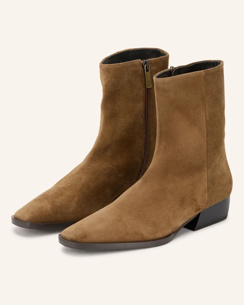 Thea Mika Cowboy Boots Emmi braun Camel