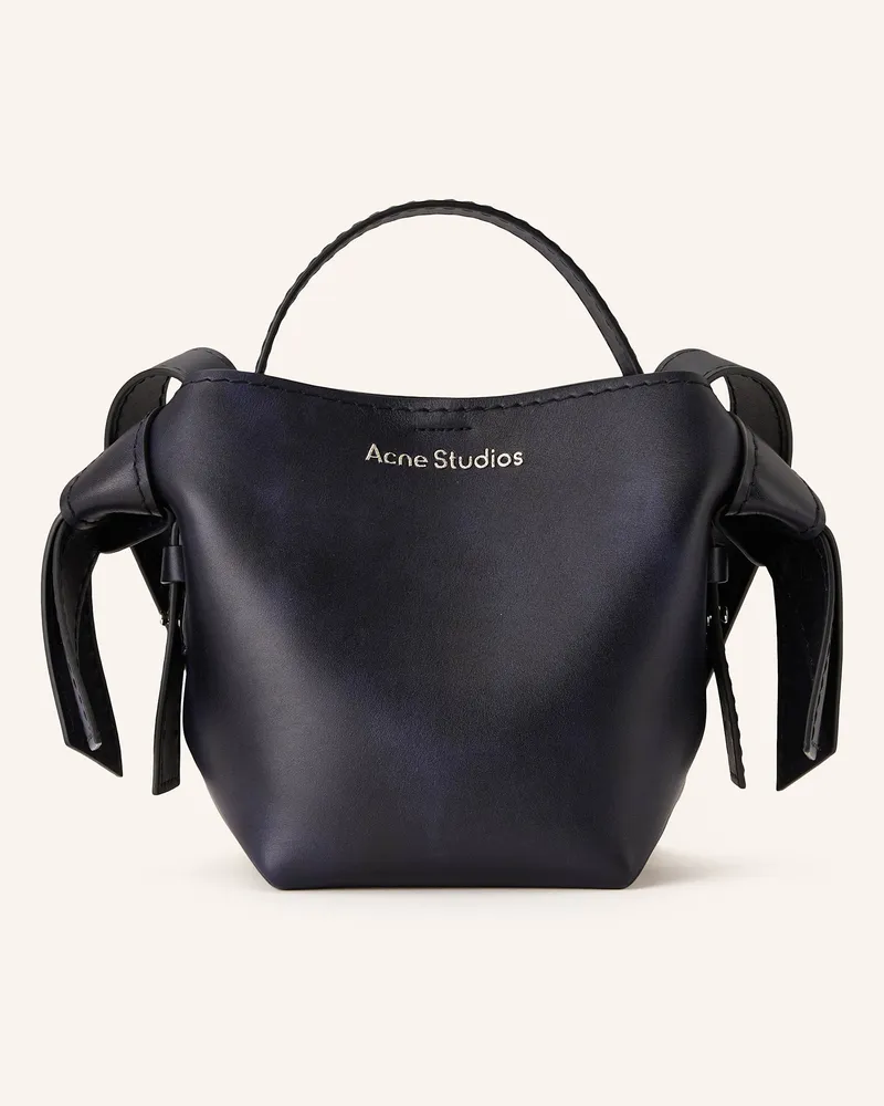 Acne Studios Schultertasche Dunkelblau