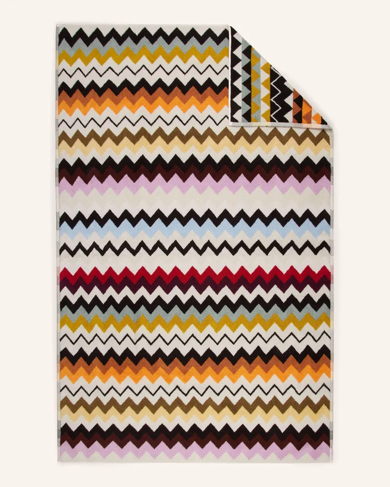 Missoni Home Badetuch Murrina gelb Weiss