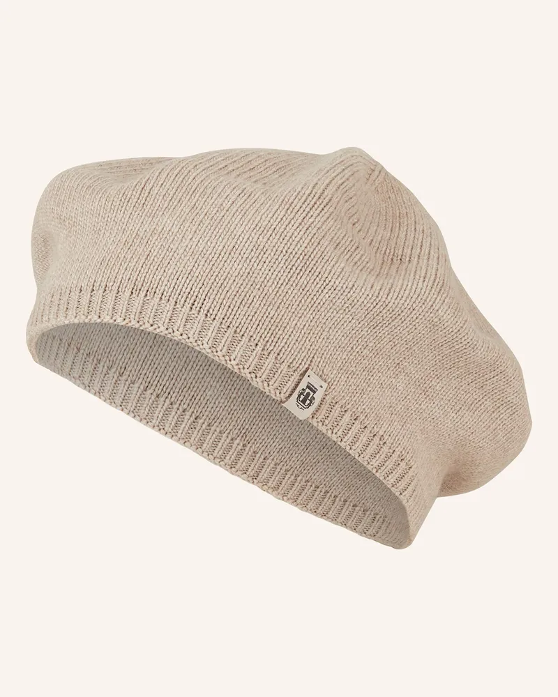 Roeckl Baskenmütze Beige