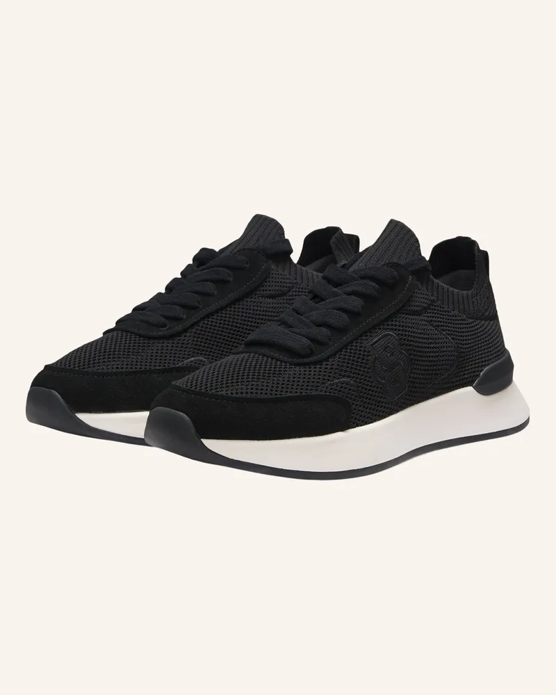 HUGO BOSS Turnschuh B Icon_Runn_Knsd schwarz Schwarz