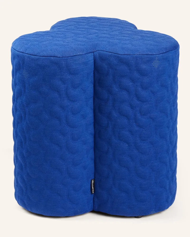 POLSPOTTEN Hocker Clover blau Blau