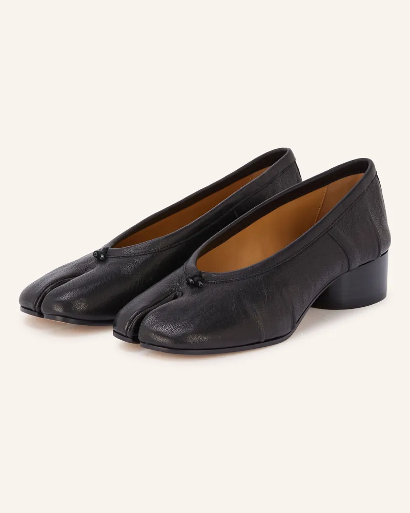 Maison Margiela Pumps Tabi schwarz Schwarz