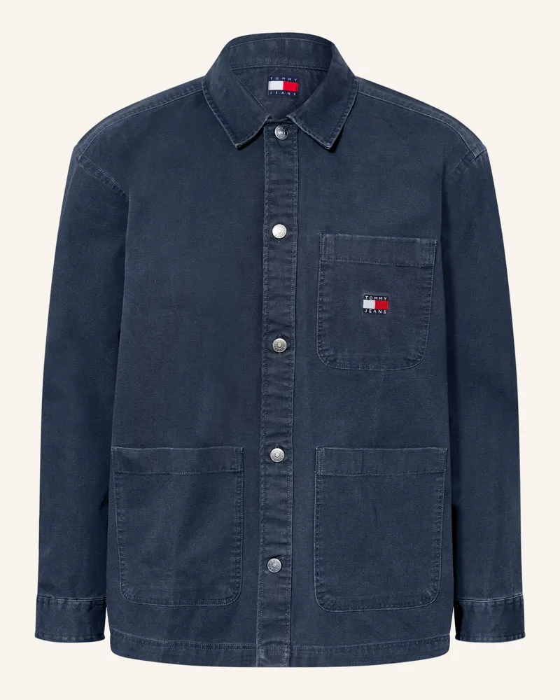 Tommy Hilfiger Overjacket blau Dunkelblau