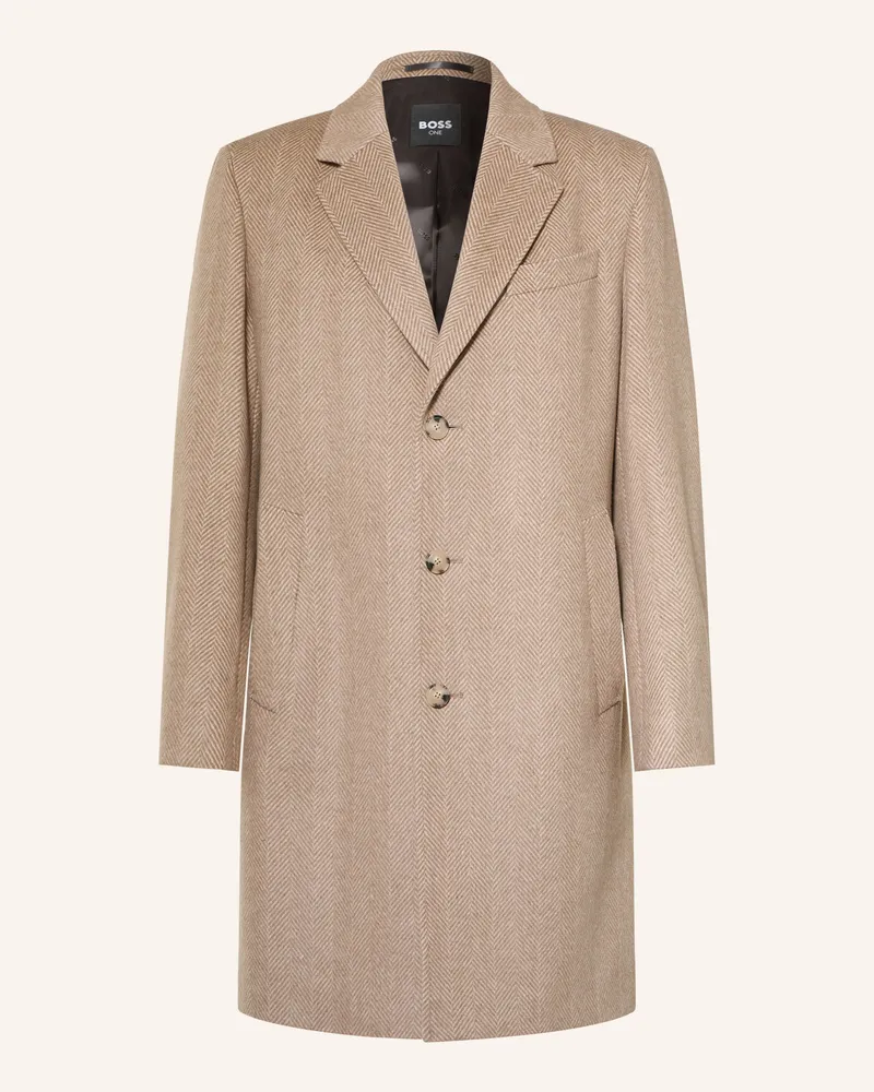 HUGO BOSS Wollmantel Jared braun Braun