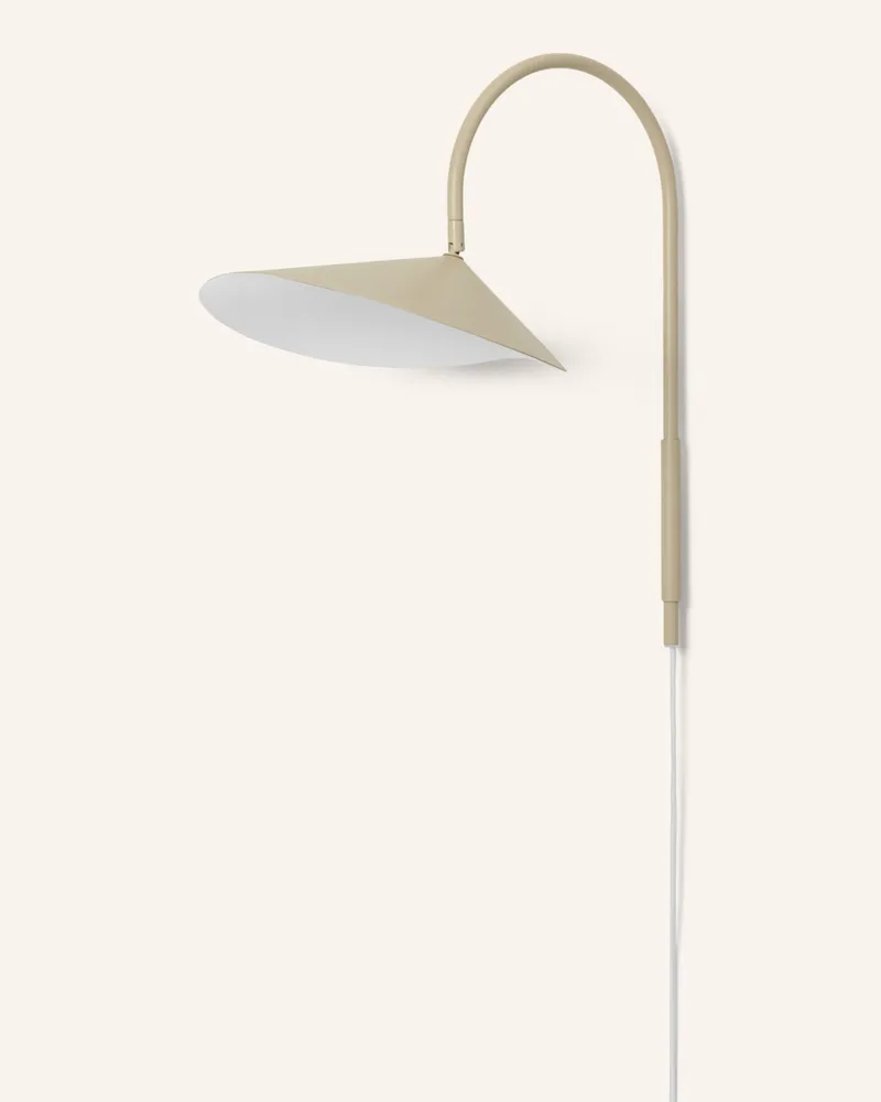 ferm LIVING Wandleuchte ARUM Beige