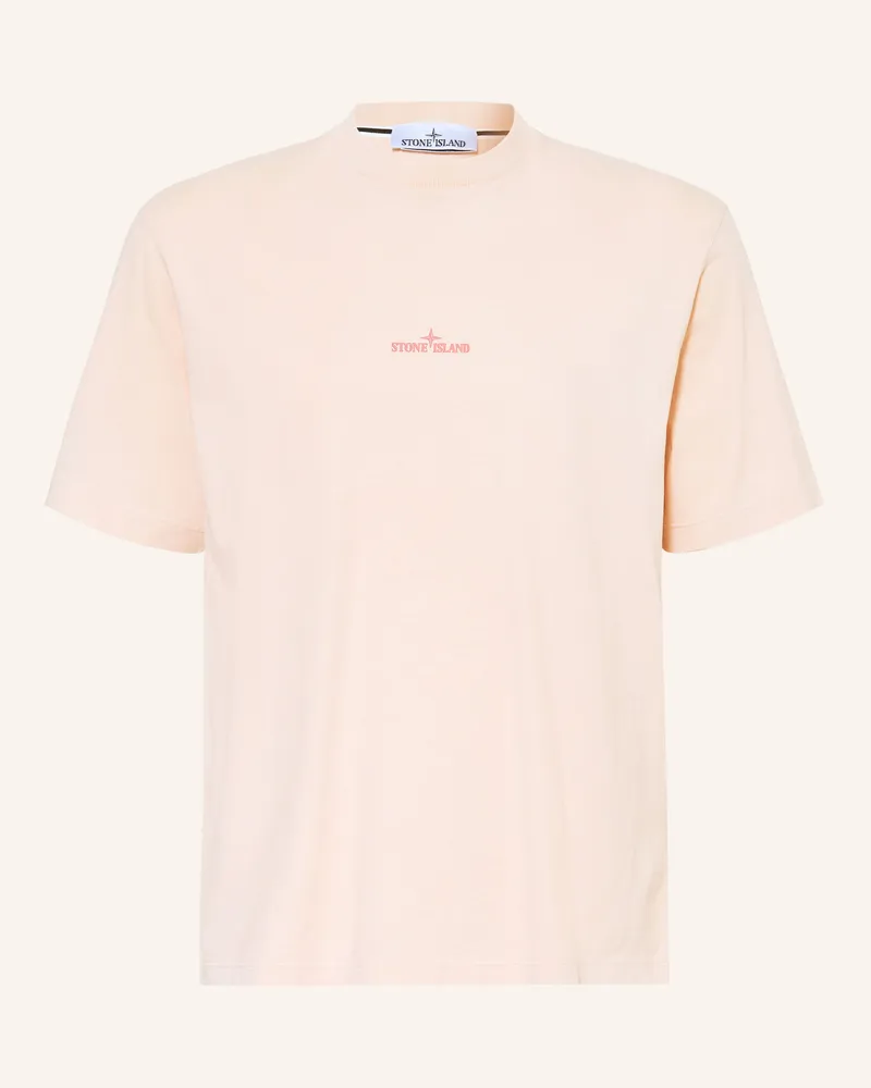 Stone Island T-Shirt rosa Rosé