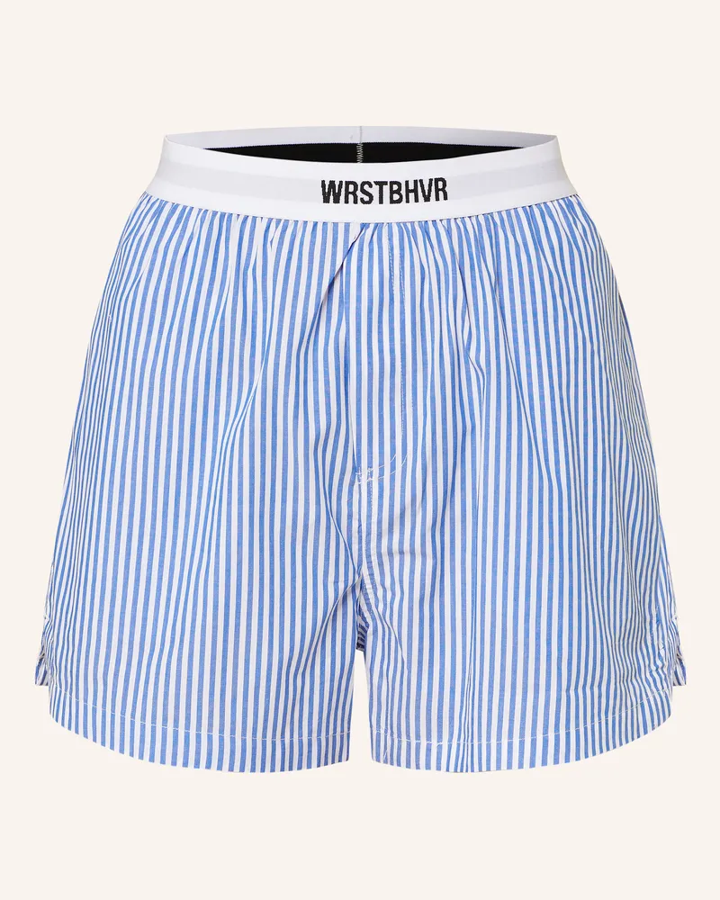 WRSTBHVR Shorts PRUE Hellblau