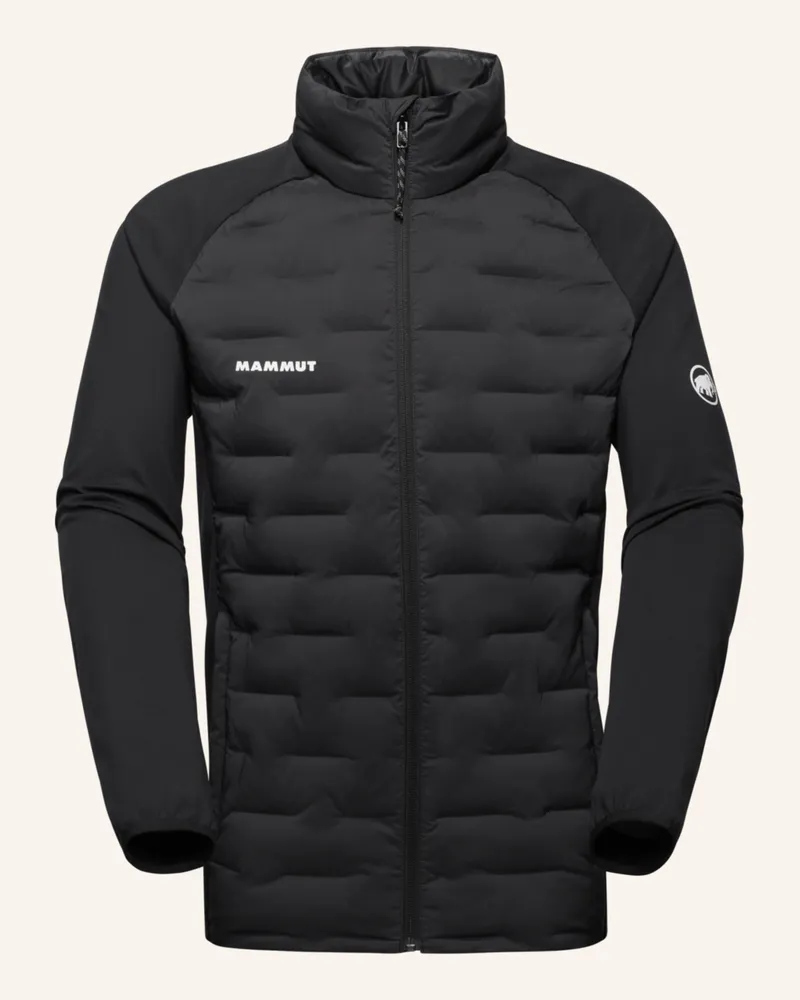 Mammut Hybrid-Steppjacke Sender In schwarz Schwarz
