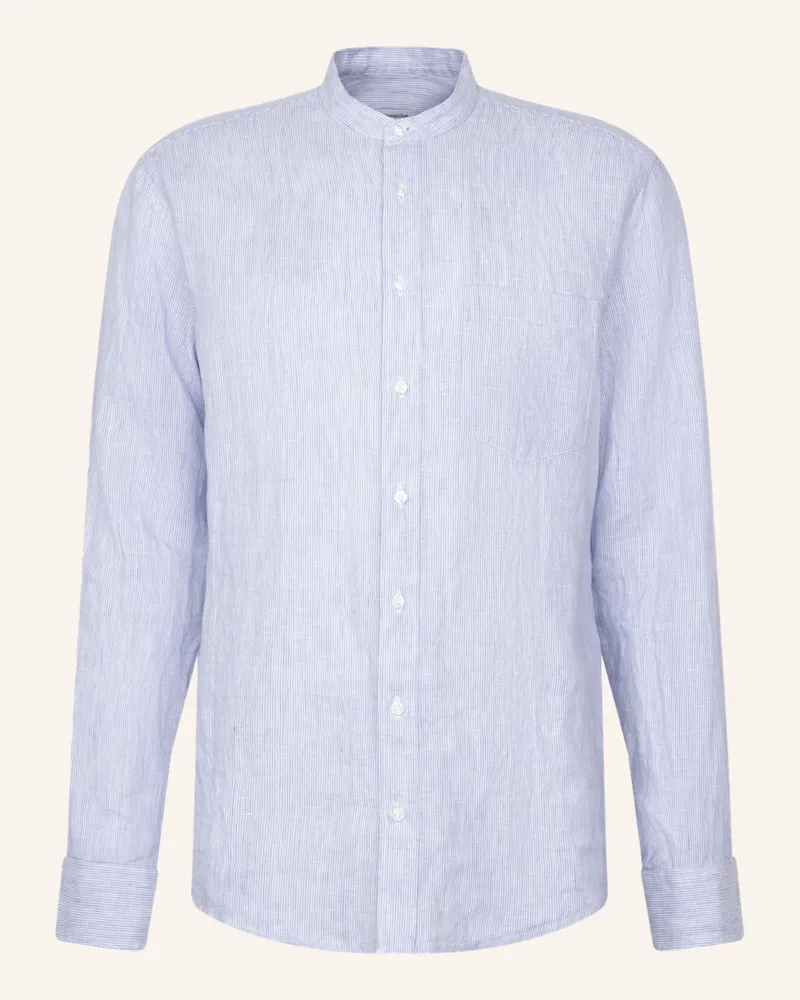 Seidensticker Leinenhemd Regular Fit blau Blau