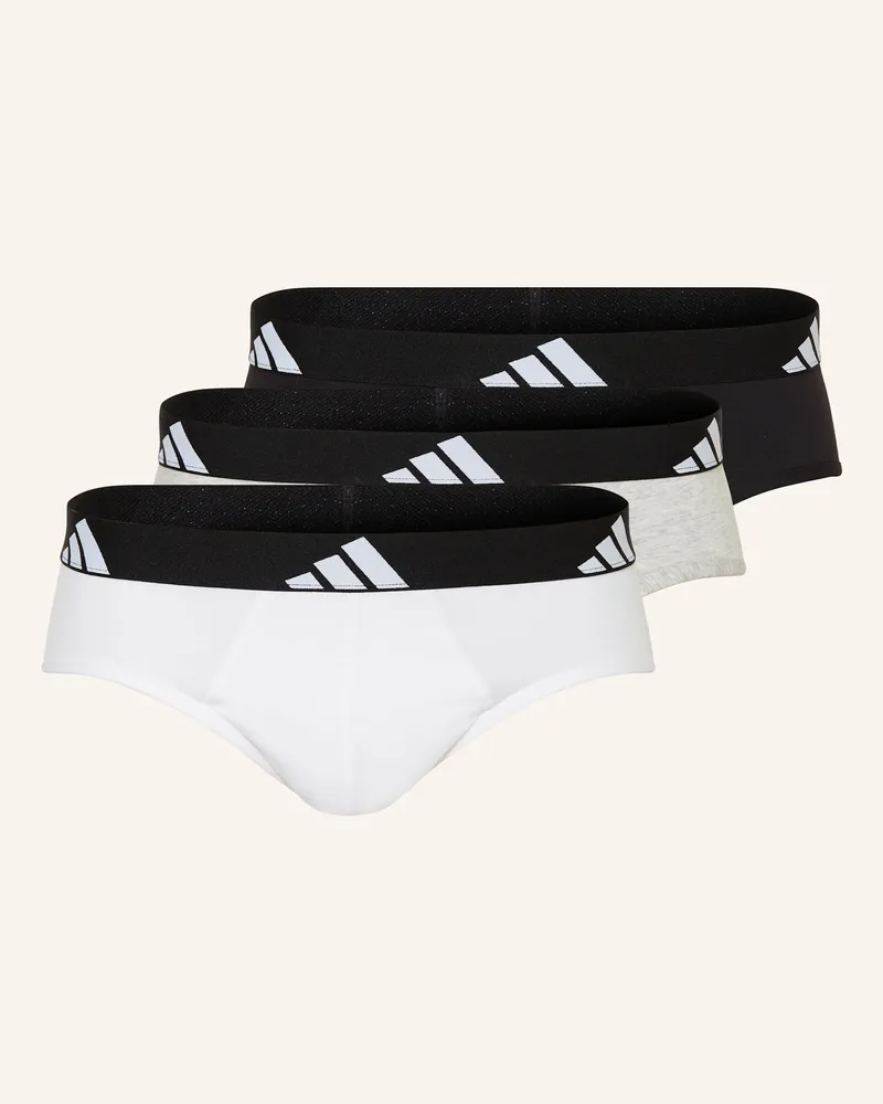 adidas 3er-Pack Slips Schwarz