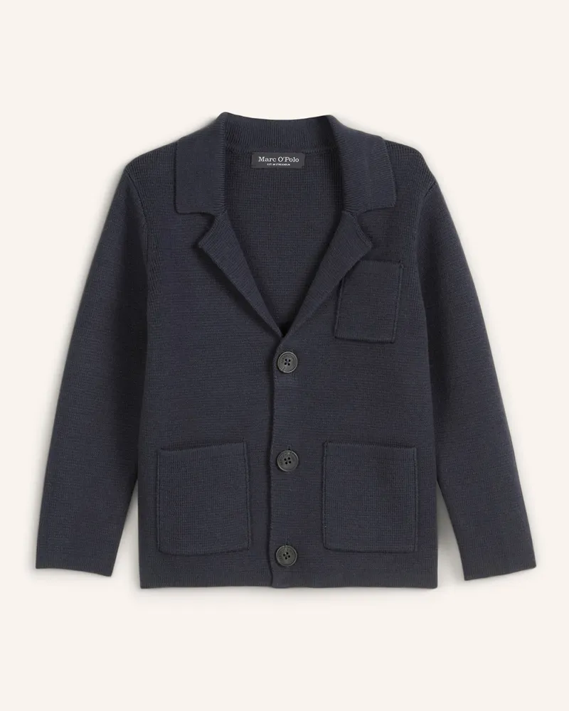 Marc O'Polo Strickblazer Blau
