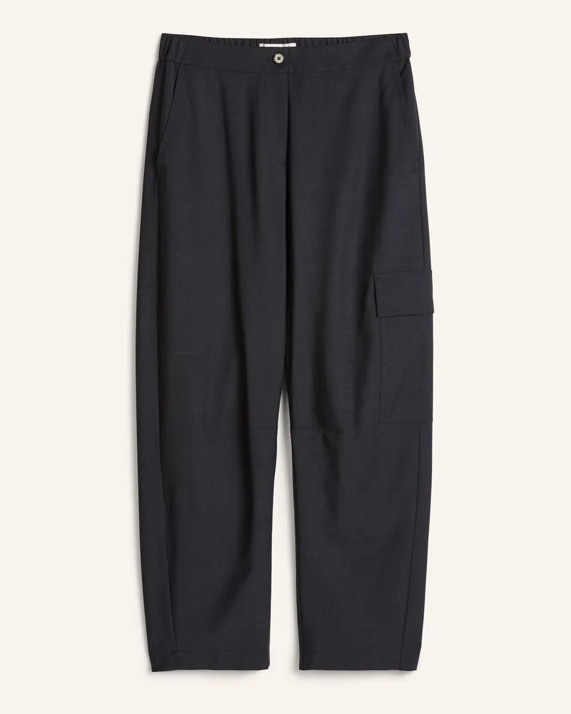 Marc O'Polo Wollhose grau Grau