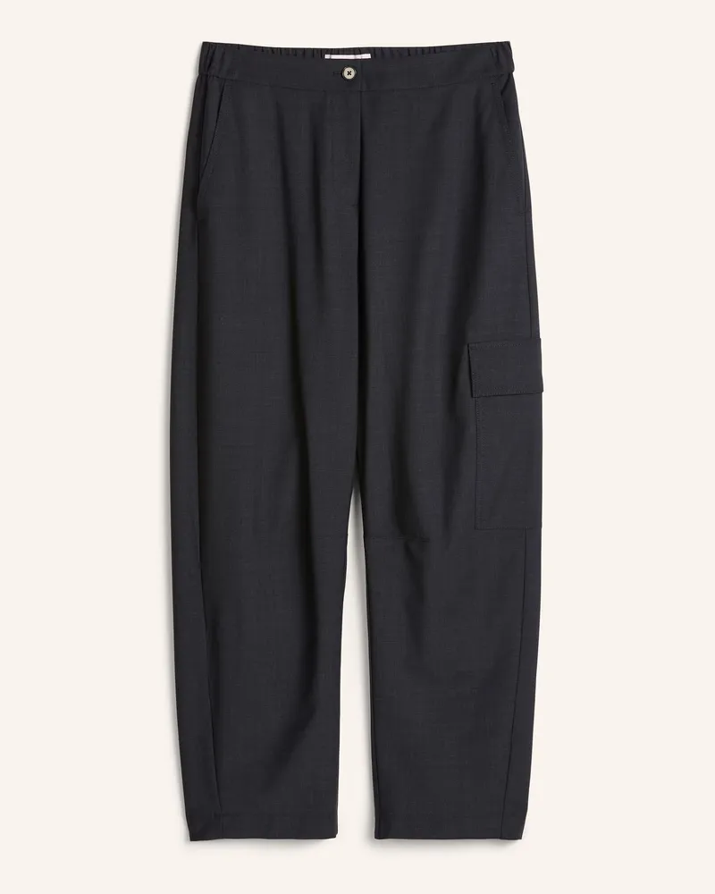 Marc O'Polo Wollhose grau Grau