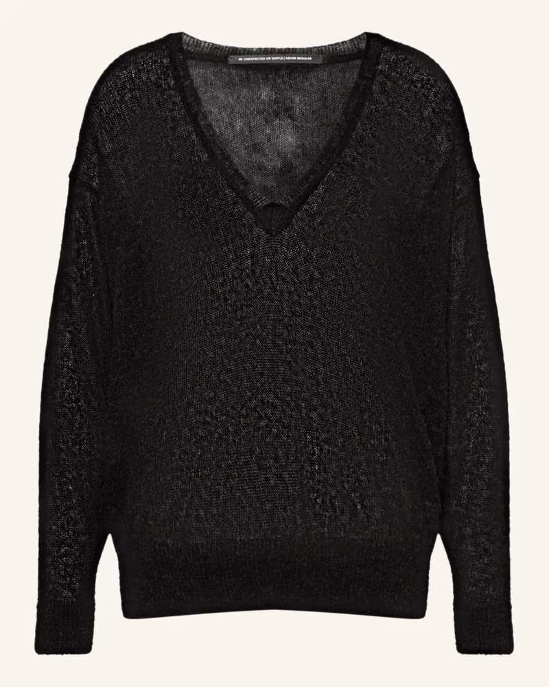 10Days Pullover mit Alpaka Schwarz
