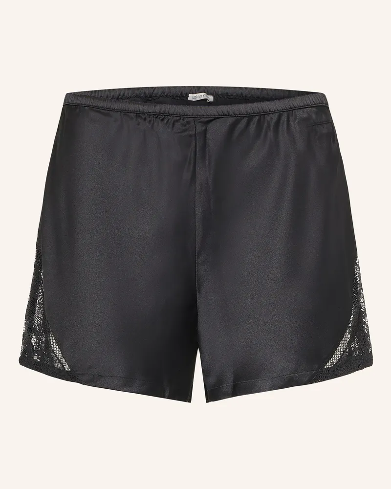 Calvin Klein Schlafshorts schwarz Schwarz