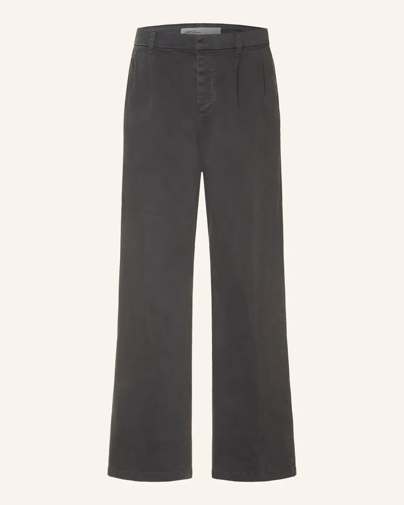 AllSaints Chino Aston Wide Fit grau Dunkelgrau
