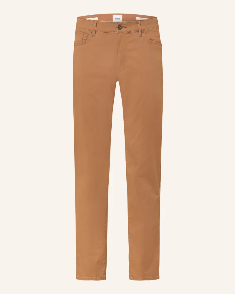 Brax Hose CADIZ Regular Fit Braun
