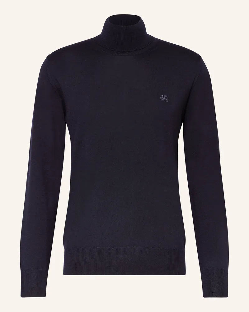 Etro Rollkragenpullover Dunkelblau