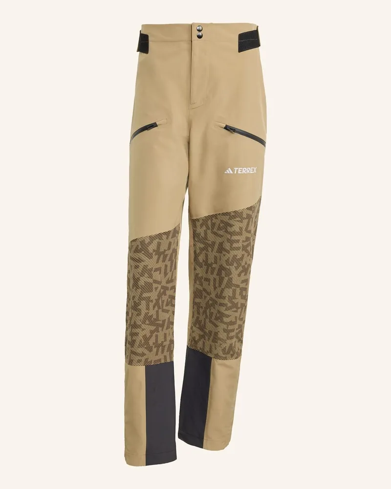 adidas TERREX XPERIOR HYBRID PRIMEKNIT CLIMAPROOF+ HOSE Braun