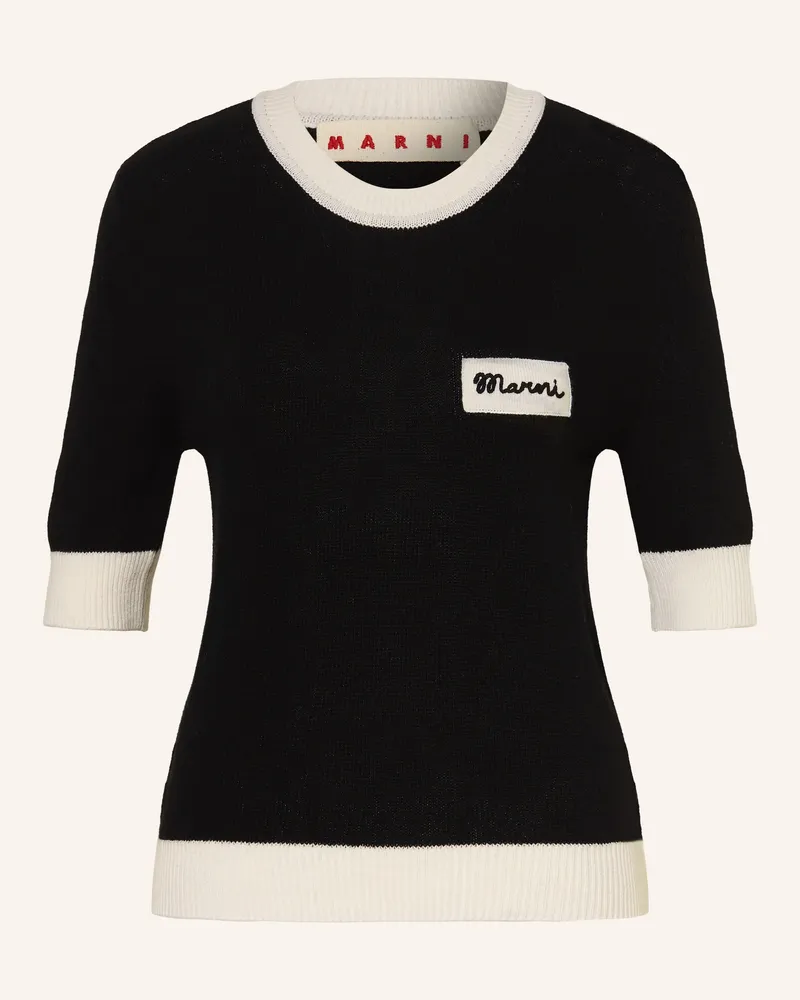 Marni Strickshirt Schwarz